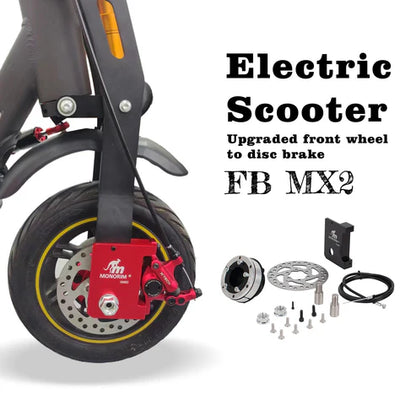 Monorim FB MX2 special for Segway MaxG2/G65 series scooters upgrade to be Disc brake basic on hub wheel